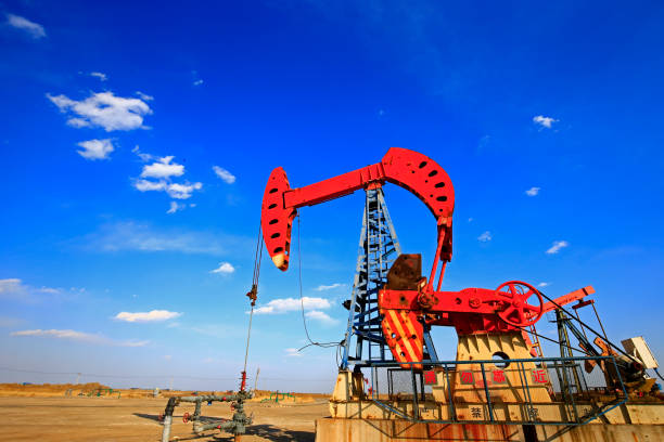 istock The oil pump, industrial equipment 1157848829