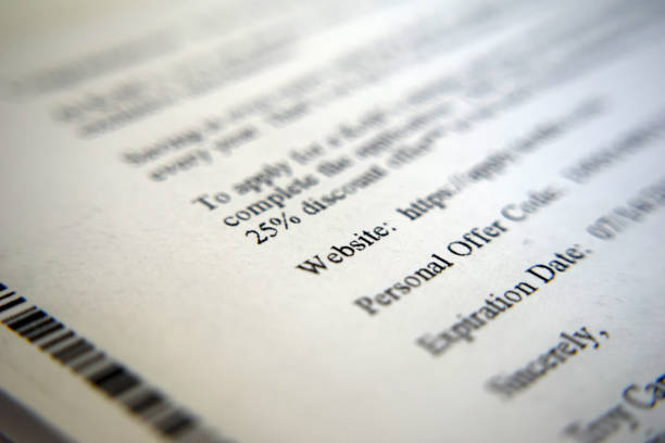 istock Close-up of a letter. 1157849904