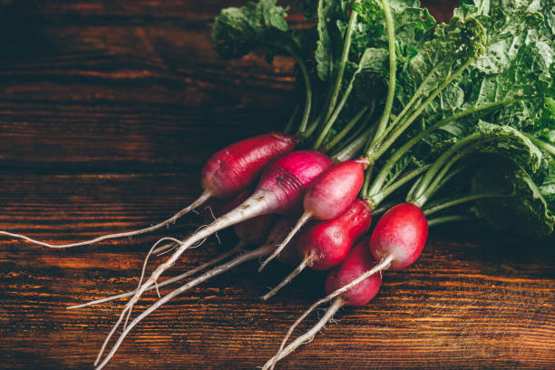 istock Bunch of fresh red radish 1157854633