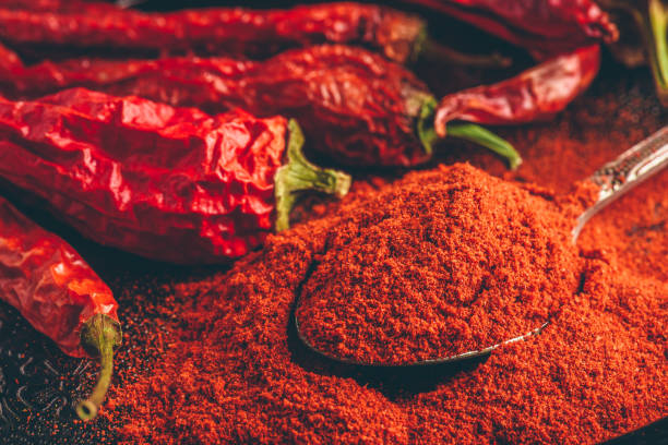 istock Spoonful of ground red chili pepper 1157854743