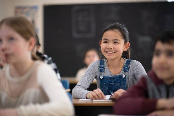 istock Elementary students listening to teacher 1157858476