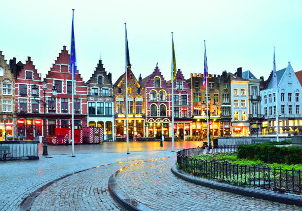 istock Town square of Brugge 1157858579