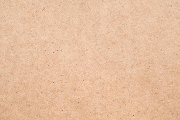 Construction Material Beige Plywood Background Stock Photo