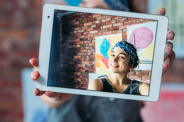 istock social media influencer talented artist selfie 1157859384