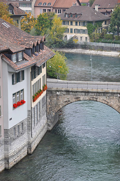 берн - berne berne canton roof cityscape стоковые фото и изображения