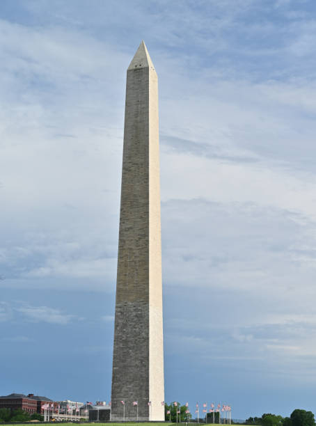 istock Washington monument in front of reflecting pool 1157874595