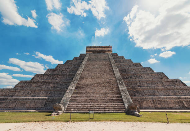 istock Mexico Chichen Itza Maya Ruins - The El Castillo pyramid. Uxmal, Yucatan, Mexico 1157876243