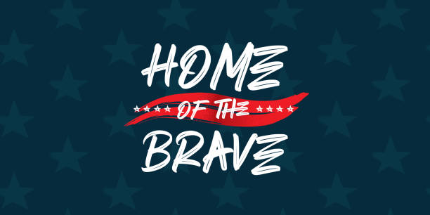 istock July 4th Layout. Typographic Design of the United States Independence Day. Vector illustration with elements of brushstroke and handwritten. 1157876500