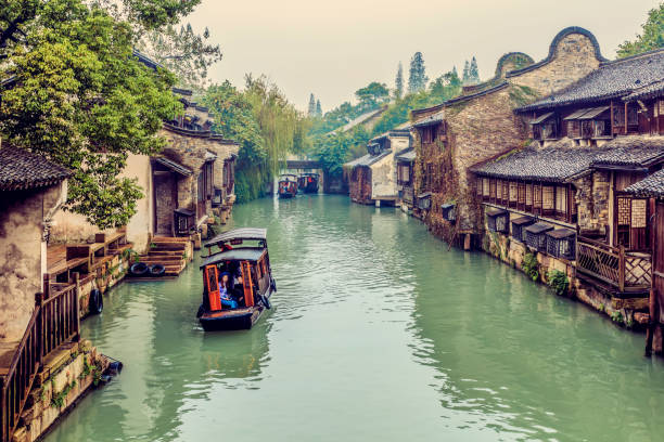 istock The Old Residences in Wuzhen, China 1157877255