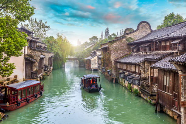 istock The Old Residences in Wuzhen, China 1157877256