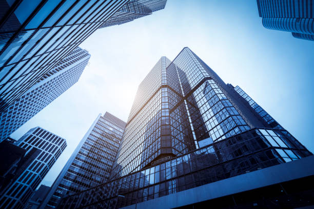 istock Modern office buildings in central Hong Kong 1157883356