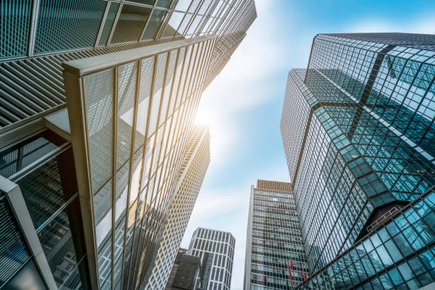 istock Modern office buildings in central Hong Kong 1157883405
