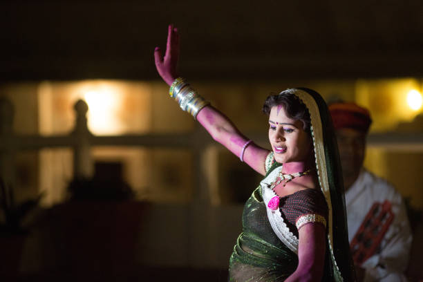 istock Rajasthani traditional girl dancing 1157886231