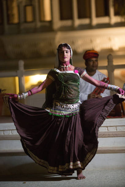 istock Rajasthani traditional girl dancing 1157886258