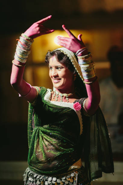 istock Rajasthani traditional girl dancing 1157886454