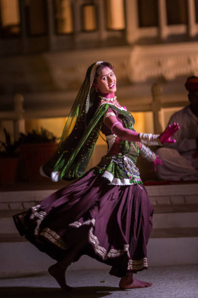 istock Rajasthani traditional girl dancing 1157886466