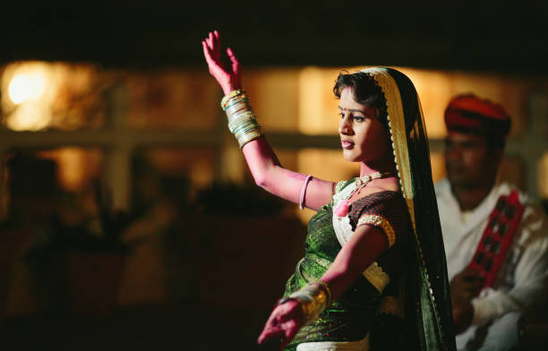 istock Rajasthani traditional girl dancing 1157887129