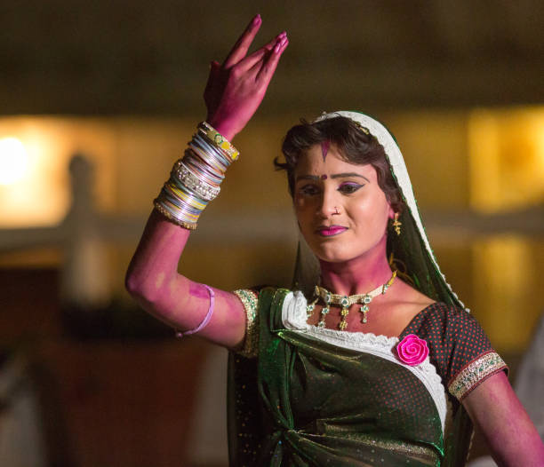 istock Rajasthani traditional girl dancing 1157887164