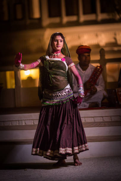 istock Rajasthani traditional girl dancing 1157887186