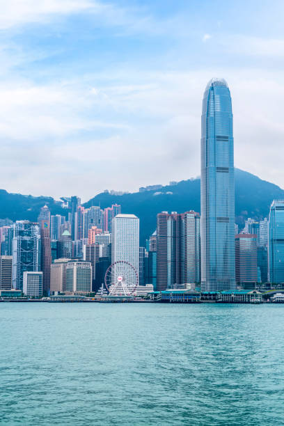 istock Urban Architectural Landscape in Hong Kong 1157889402