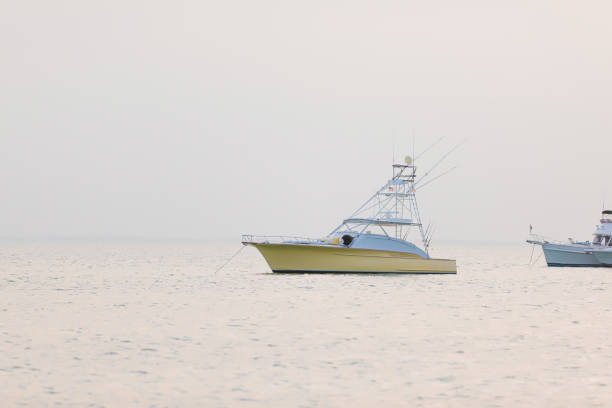 istock Boats anchored in Miami Florida 1157894272