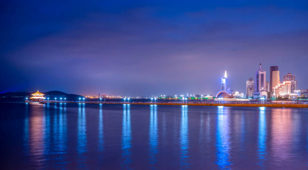 istock Qingdao Beautiful Coastline and Urban Architectural Landscape Skyline 1157909271