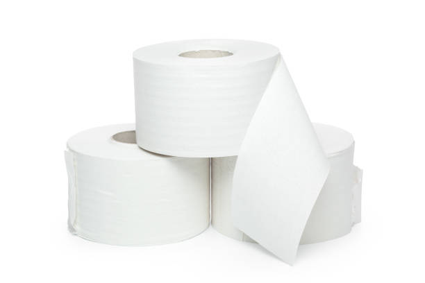 istock toilet paper on white background 1157909640