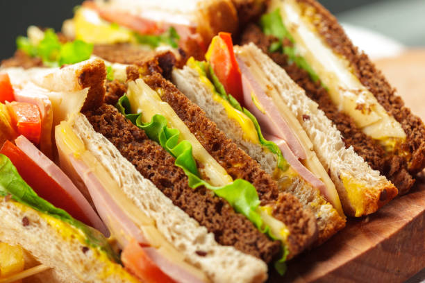 istock sandwich on a wooden table 1157909698