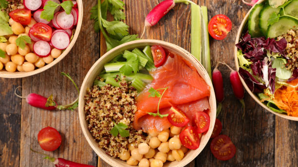 istock mixed vegetarian  salad with cucumber, carrot, cabbage and chickpea 1157909896