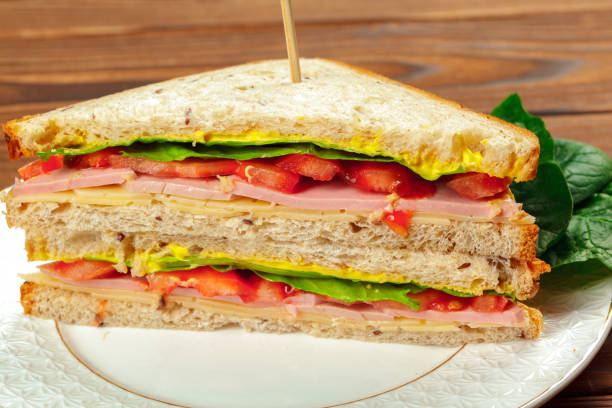 istock sandwich on a wooden table 1157909961