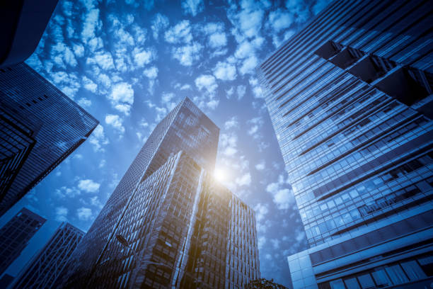 istock Shenzhen Financial District skyscraper building glass exterior wall 1157912124
