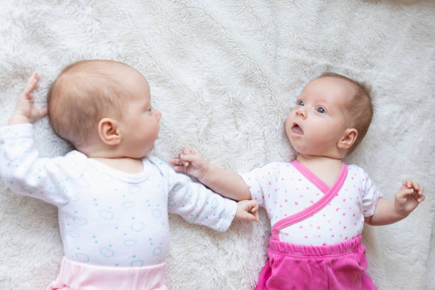istock Newborn twins Baby 1157912722