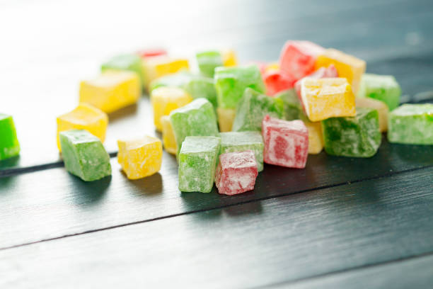 istock traditional eastern desserts on wooden background 1157913467