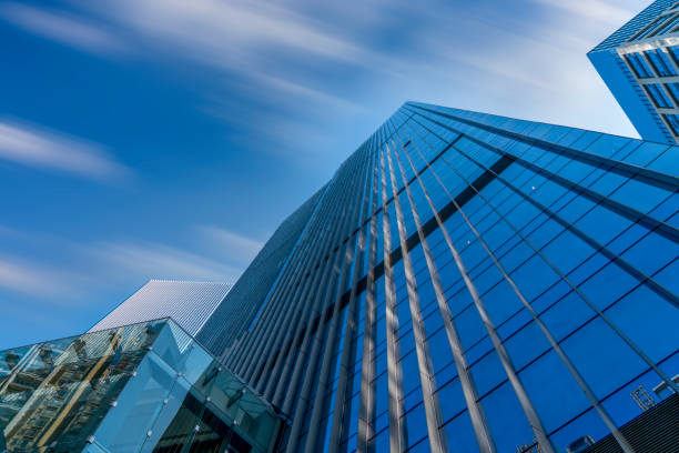 istock Shenzhen Financial District skyscraper building glass exterior wall 1157913753