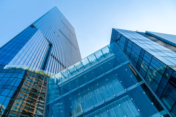 istock Shenzhen Financial District skyscraper building glass exterior wall 1157915429