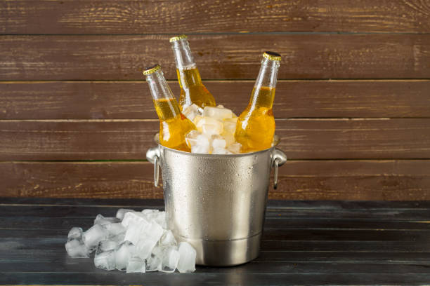 istock Ice bucket with beer 1157915923