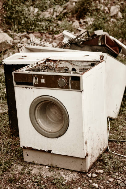 istock House appliance garbage. Waste management. Environment pollution. Recycling 1157920055