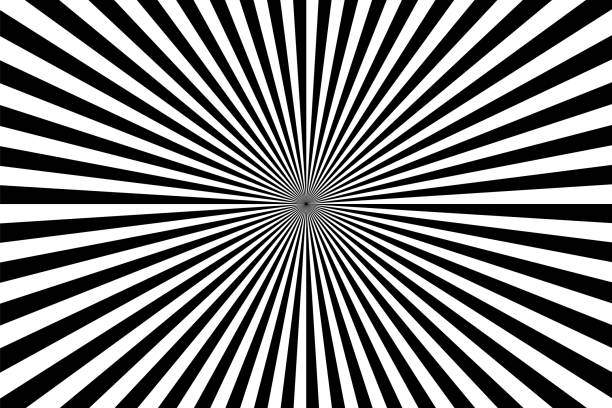 Op art: Abstract diminishing perspective background Op art: Abstract diminishing perspective background moving optical illusions stock illustrations