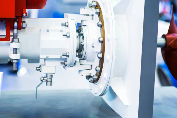 istock Close up of a part drilling machine with rig in the background 1157925986