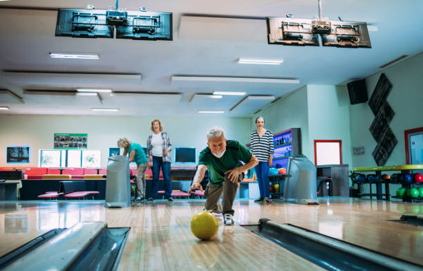 istock Senior Friends Bowling 1157928648