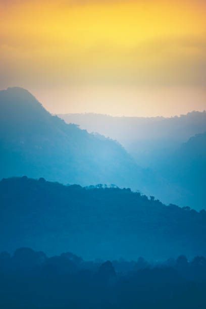 istock Scenic View Of Mountains Against Sky During Sunset 1157928702