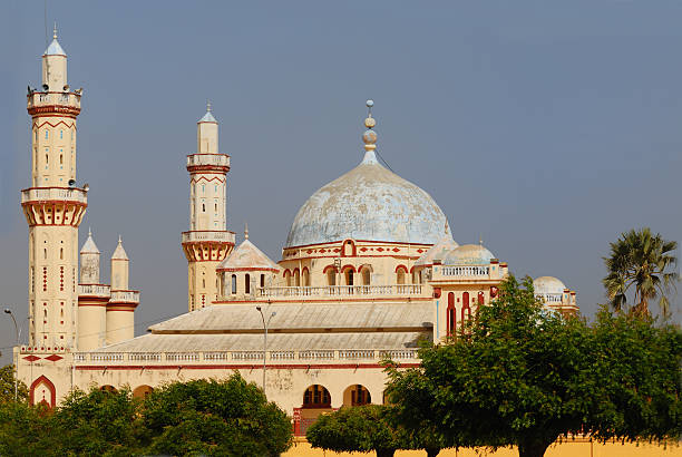 Famous mosque of Touba in Africa, Senegal