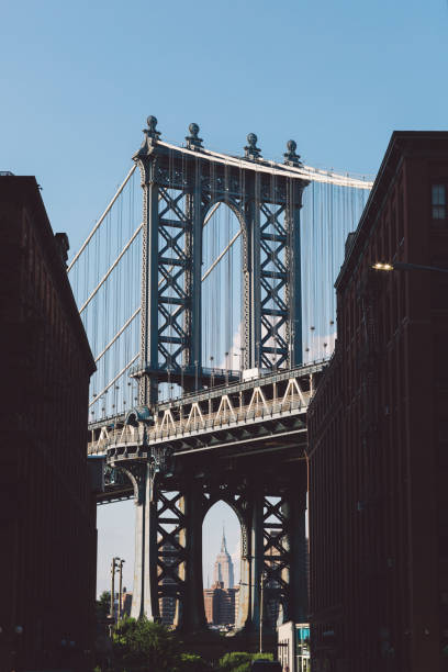 istock Low Angle View Of Manhattan Bridge Against Sky 1157936283
