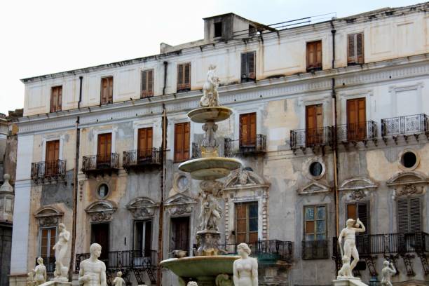 istock Piazza Pretoria or Piazza della Vergogna, Palermo, Sicily 1157937382