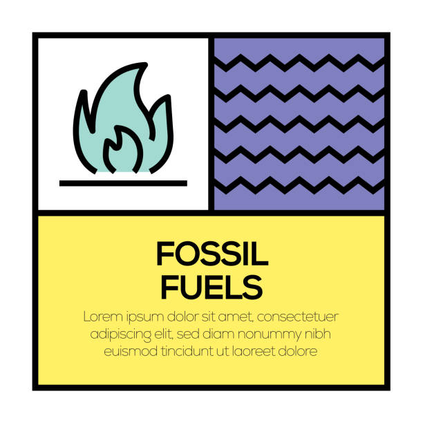 ikonenkonzept für fossile brennstoffe - gauge gas fossil fuel fuel gauge stock-grafiken, -clipart, -cartoons und -symbole