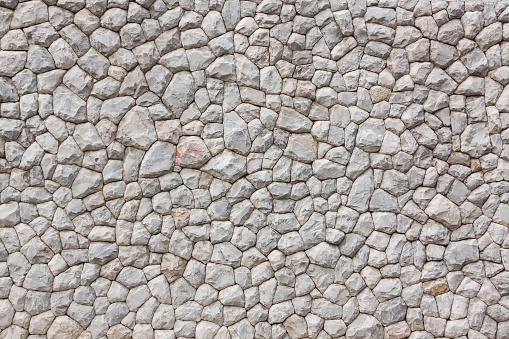 Chipped Stone Wall Background extreme closeup