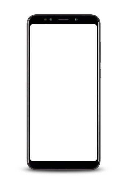 istock black smartphone, modern touch screen  isolated on white background 1157947400