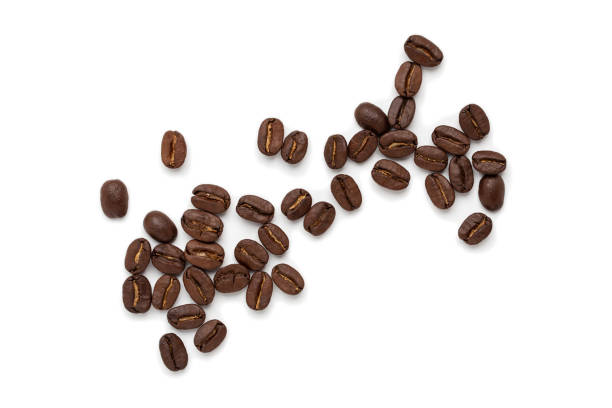 istock top view of coffee beans isolated on white background, 1157950858