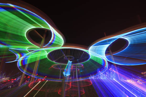 istock lighting effect in the dark, closeup photo 1157963214