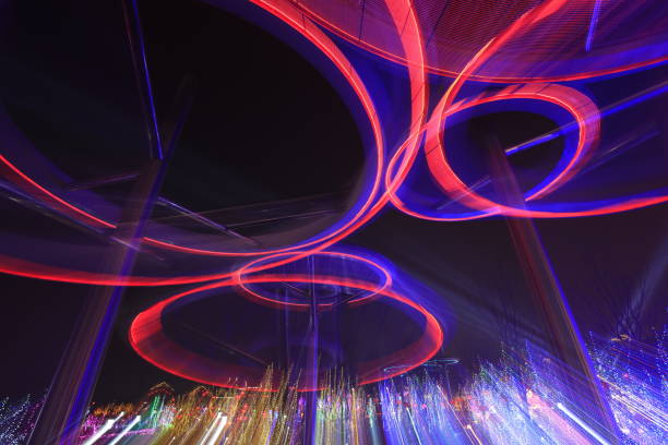 istock lighting effect in the dark, closeup photo 1157963292